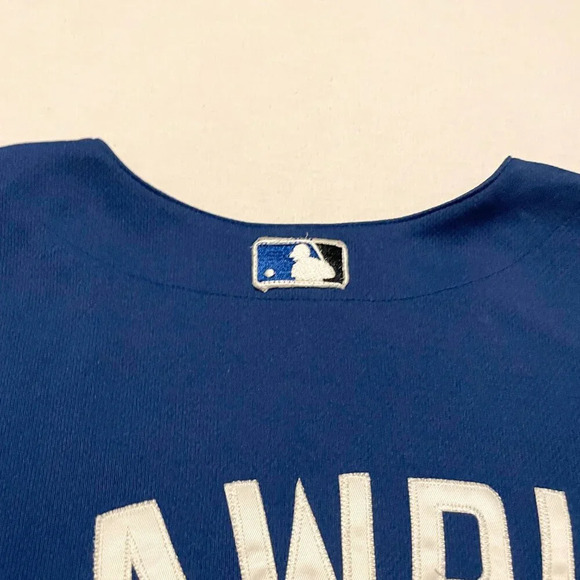 Brett Lawrie Toronto Blue  Jays Majestic Jersey Size 50 Missing Tag - Picture 13 of 16